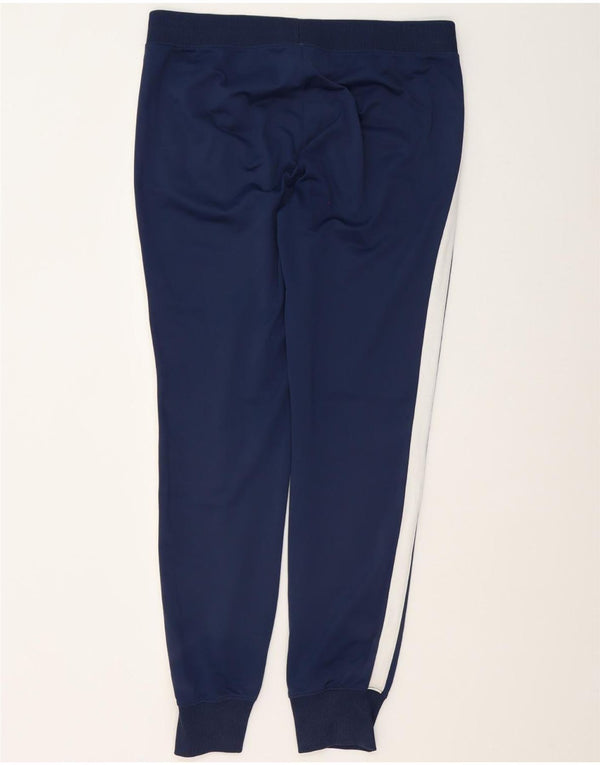Nike Træningsdragt bukser til mænd Joggers Large Navy Blue Colourblock Polyester
