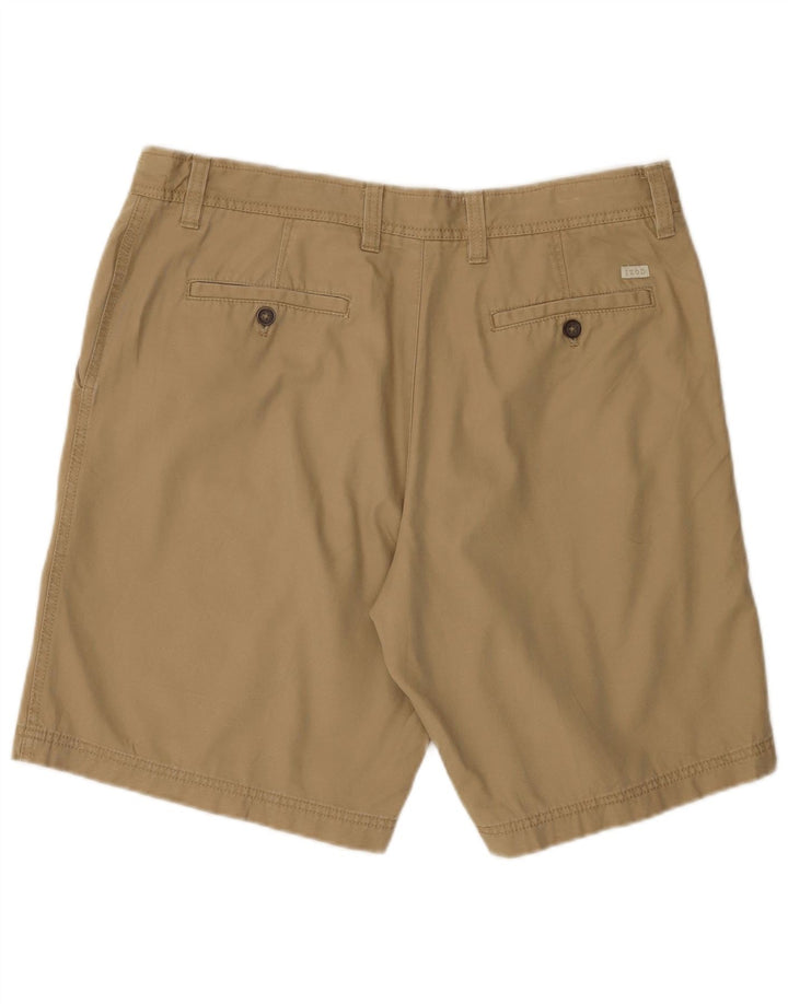 Izod Herre Salt Water Chino Shorts W36 Large Khaki Bomuld