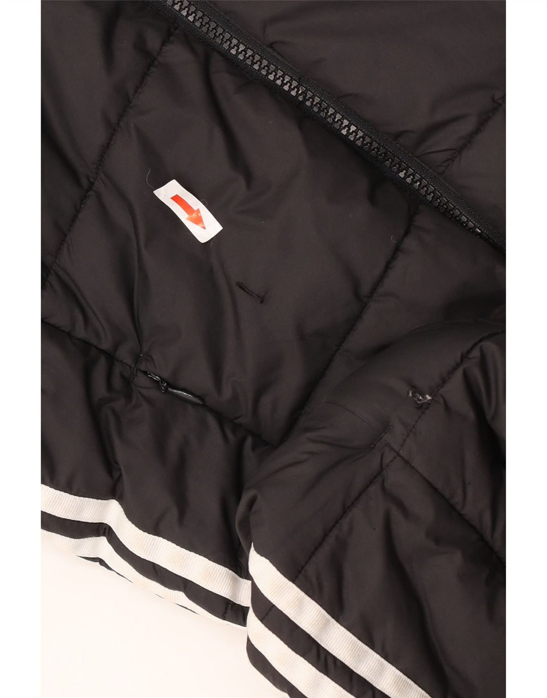 Adidas hættejakke til kvinder UK 10 Lille sort polyester