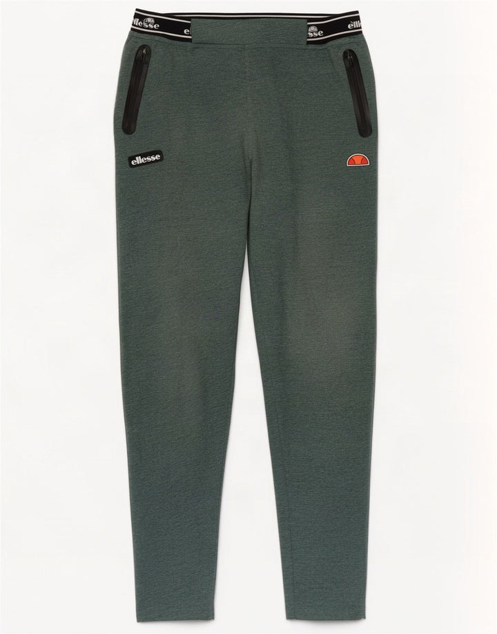 Ellesse Graphic Tracksuit Bukser til kvinder Medium Green Colourblock