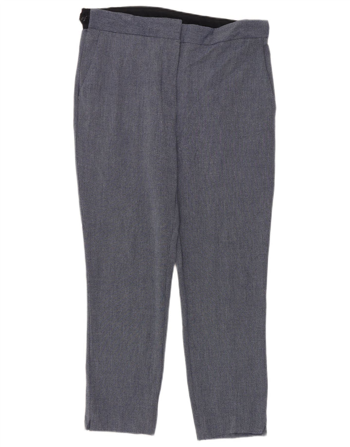 Marks & Spencer Dame Slim Suit Bukser XL W32 L28 Blå Polyester