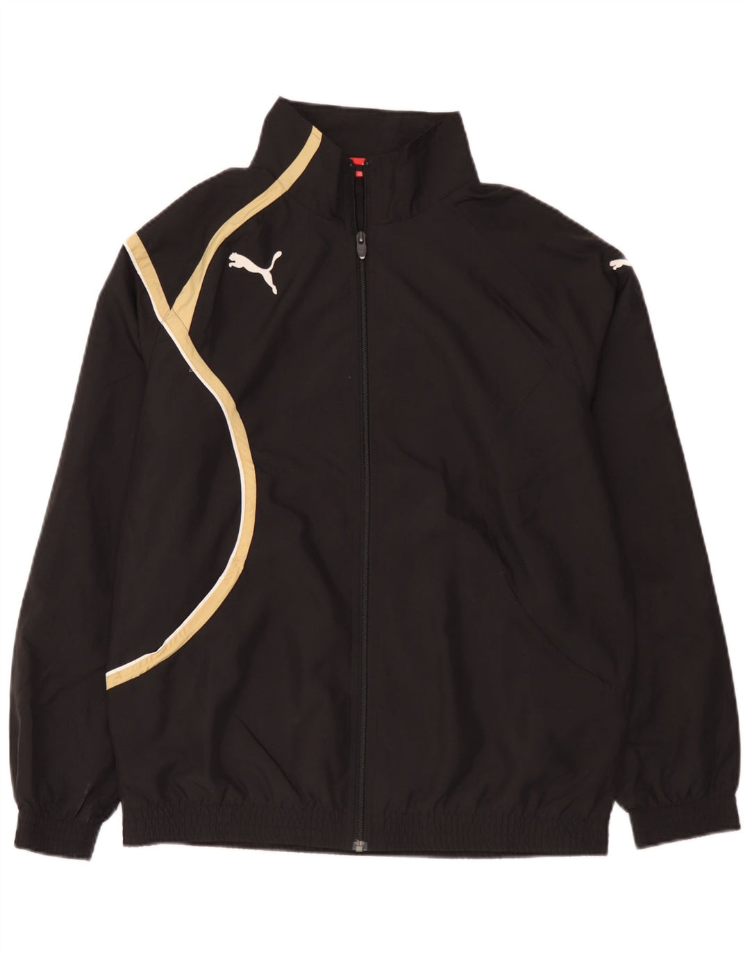 Puma Træningsdragt til mænd Top jakke Lille sort Colourblock Polyester