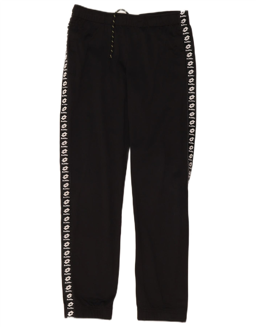 Lotto Womens Grafisk træningsdragt Bukser UK 14 Large Black Polyester
