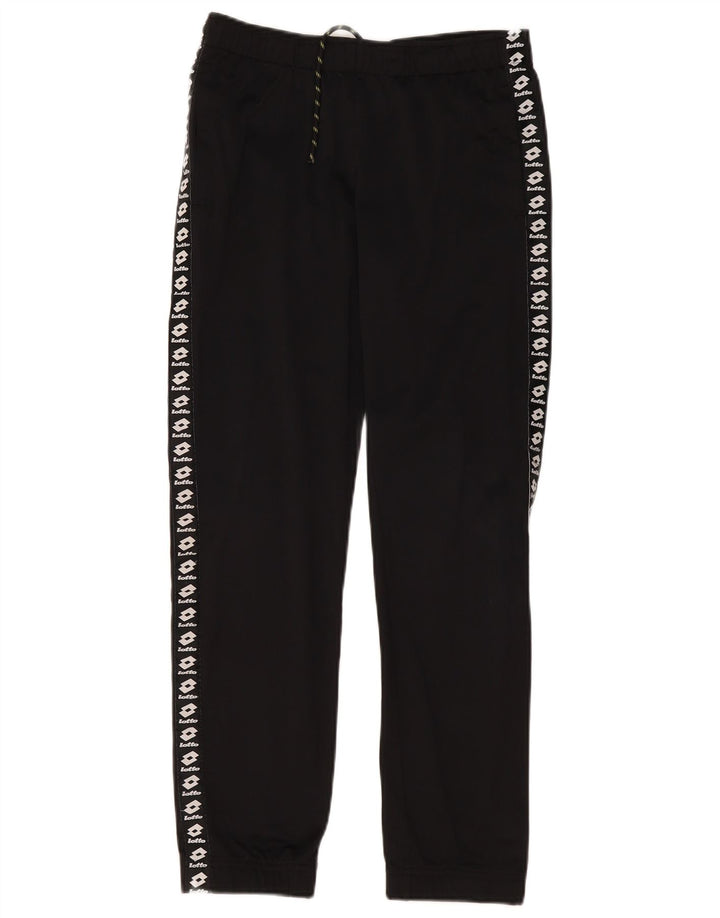 Lotto Womens Grafisk træningsdragt Bukser UK 14 Large Black Polyester
