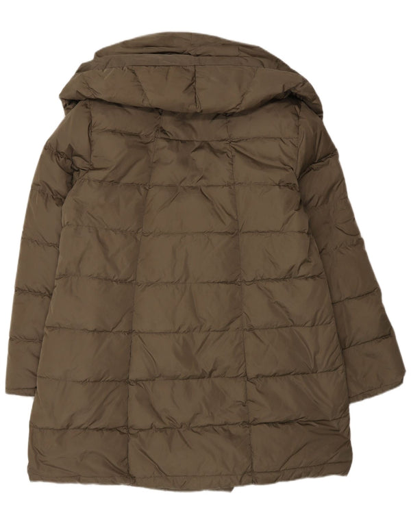 Marella polstret jakke til kvinder UK 12 Medium brun polyamid