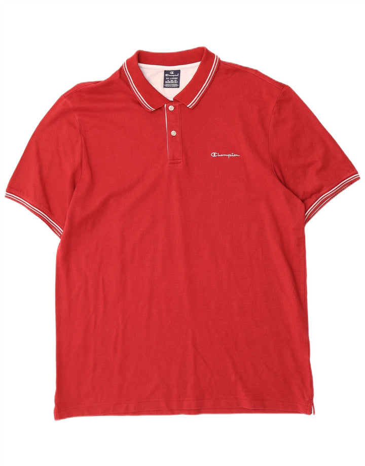CHAMPION Polo Shirt til mænd 3XL Rød