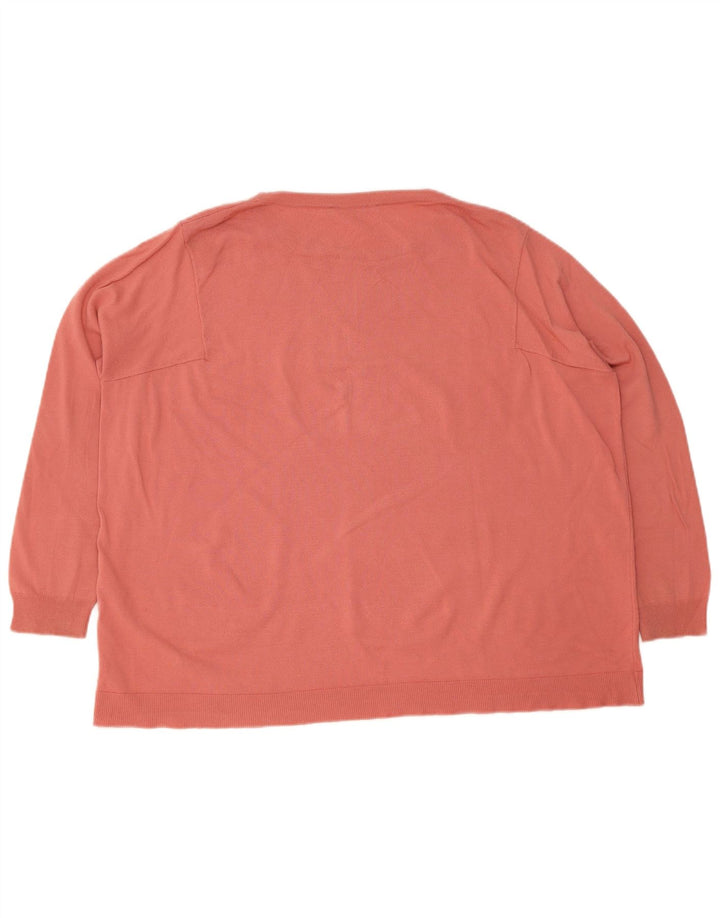 MAX MARA Womens Weekend Crew Neck Jumper Sweater UK 16 Large Pink