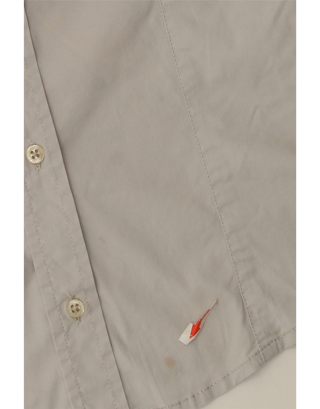 Calvin Klein Jeans Dameskjorte UK 12 Medium Grey Bomuld