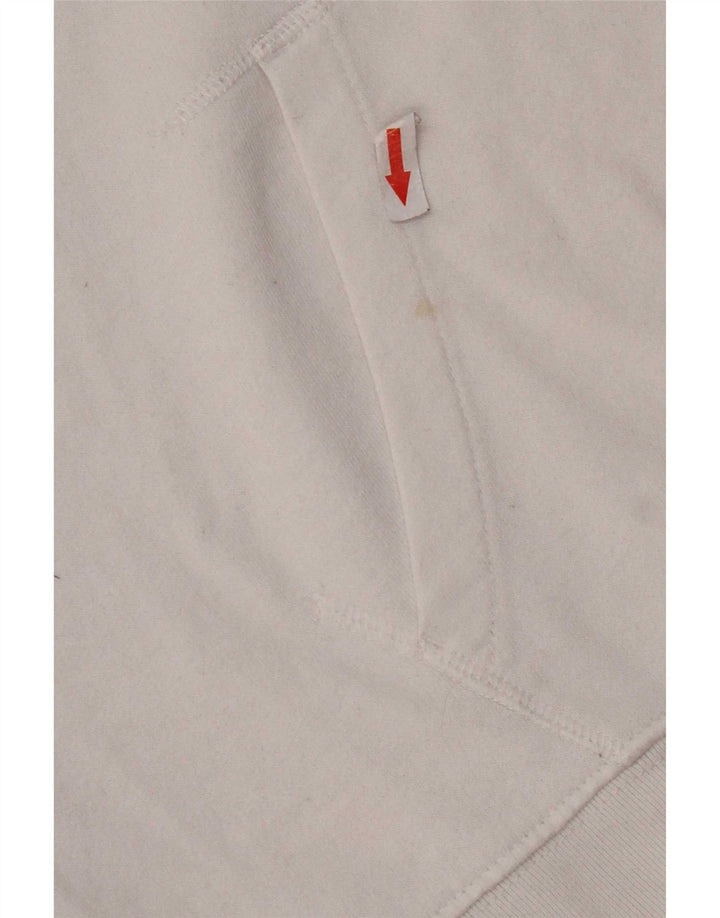 Levi's Grafisk hættetrøje til mænd, stor hvid bomuld