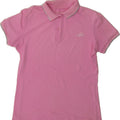 LOTTO Womens Polo Shirt UK 14 Large Pink Vintage Lotto and Second-Hand Lotto from Messina Hembry 