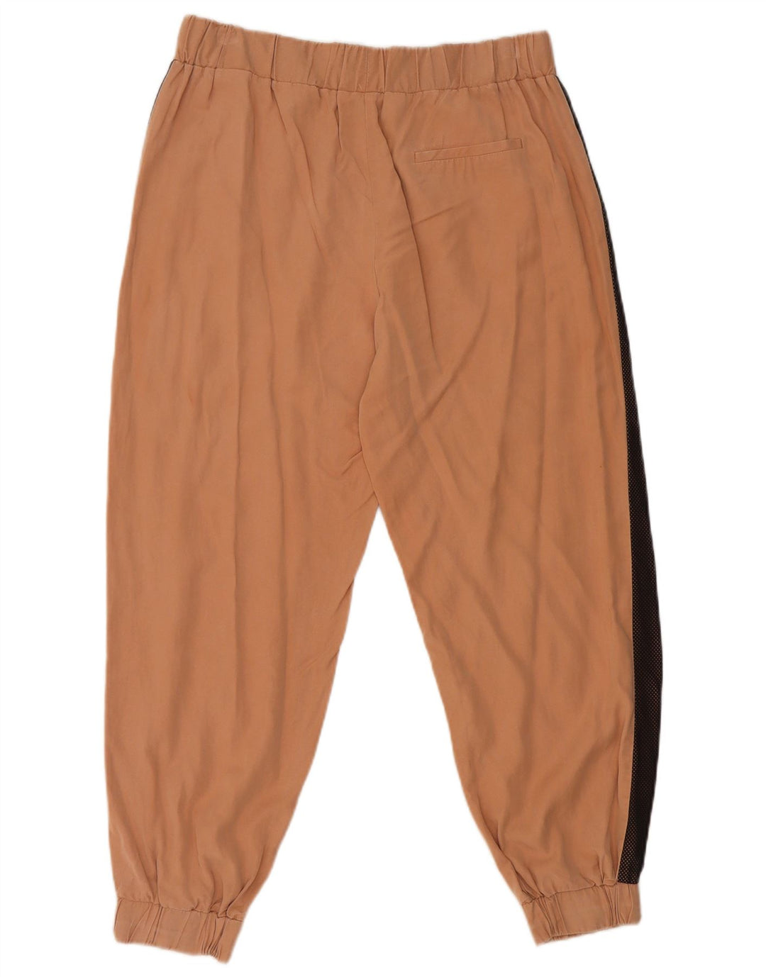 Zara Womens Joggers Cropped Trousers Medium W28 L25 Pink Colourblock