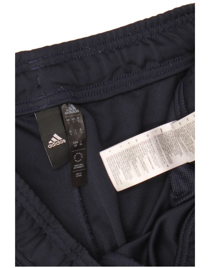 Adidas Aeroready træningsdragt bukser til mænd store marineblå polyester