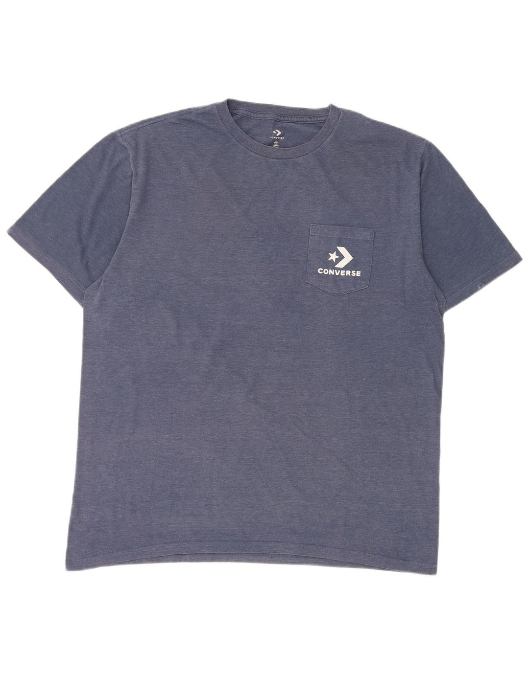 Converse Herre T-Shirt Top Stor Blå Bomuld