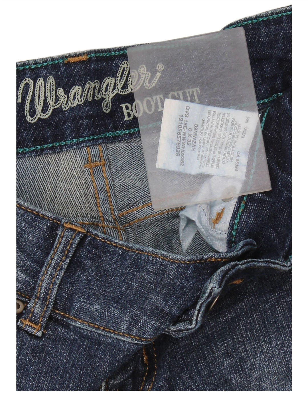 WRANGLER Dame Bootcut Jeans US 0 XS W26 L32 Blå Bomuld