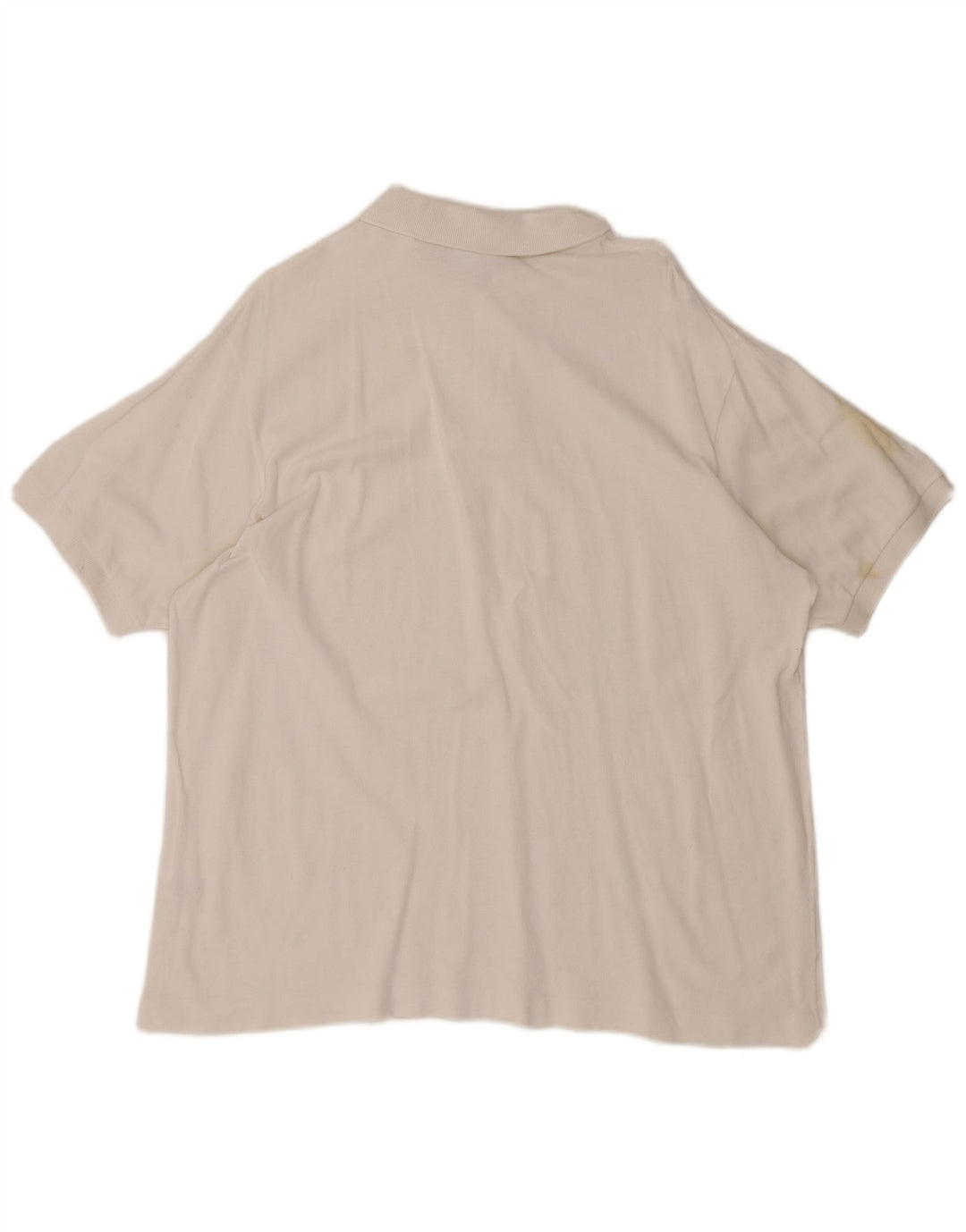 Lacoste Herre Polo Shirt Str. 7 2XL Hvid Bomuld