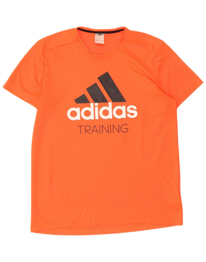 ADIDAS Herre grafisk vest Top Stor Orange Polyester