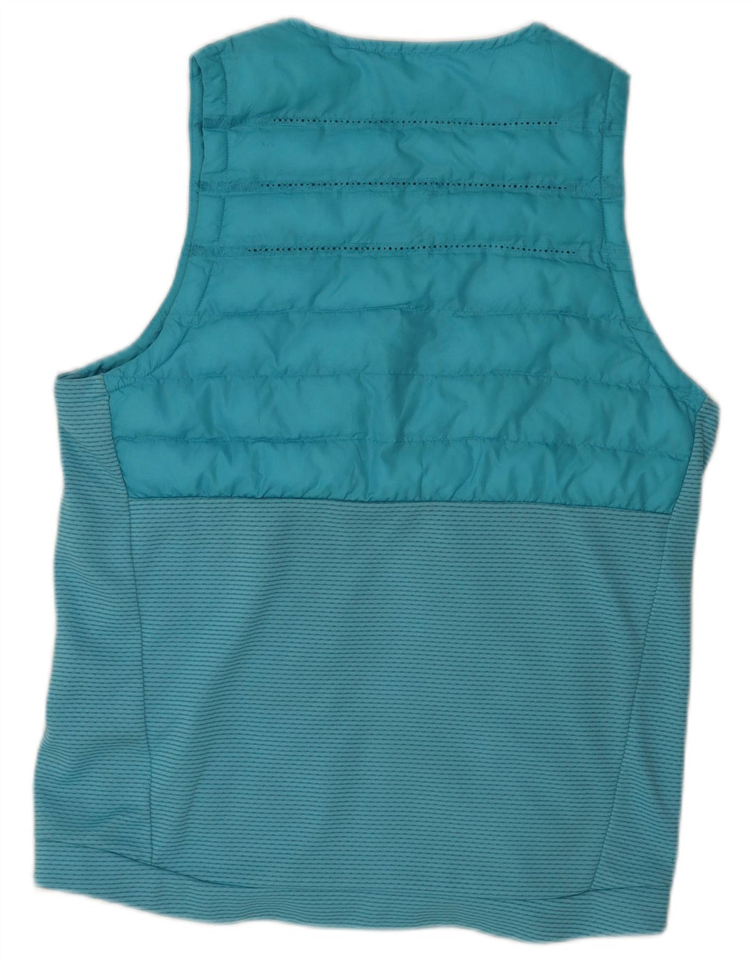 Nike Herre Golf Polstret Gilet UK 38 Medium Blue Polyester