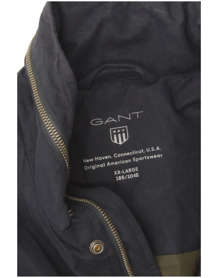 Gant Herre Utility Jacket UK 44 2XL Navy Blue