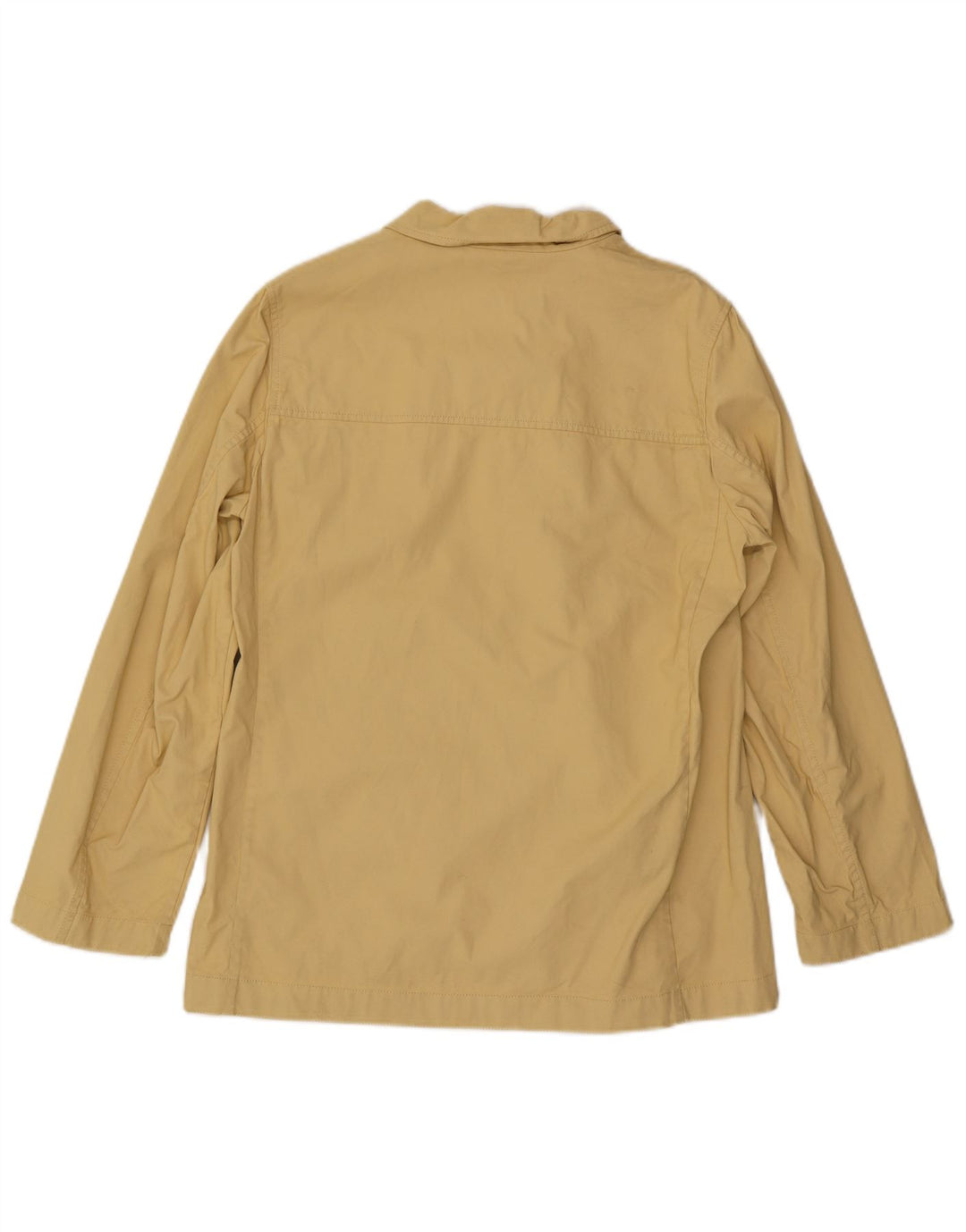 Marella Dame Bomber Jacket UK 14 Stor Gul Bomuld