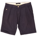 Zara Herre Sunset Chino Shorts EU 40 Medium W31 Navy Blue