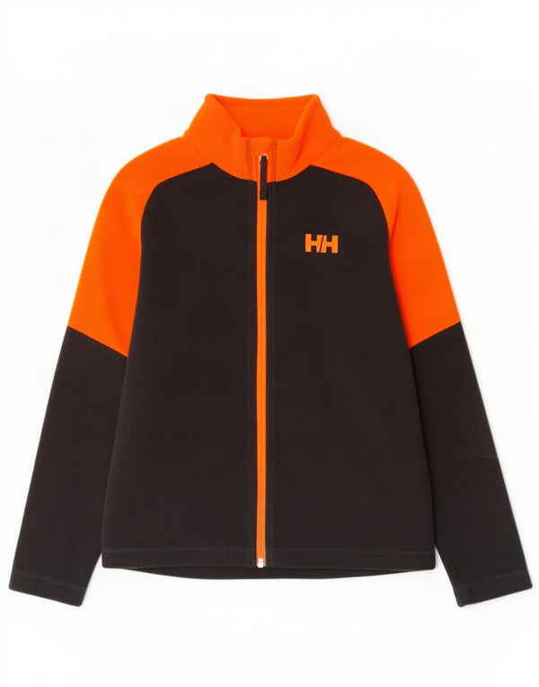 Helly Hansen Boys Fleecejakke 11-12 år Sort Colourblock Polyester