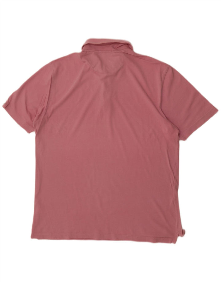 Calvin Klein Herre poloshirt Medium Pink Bomuld