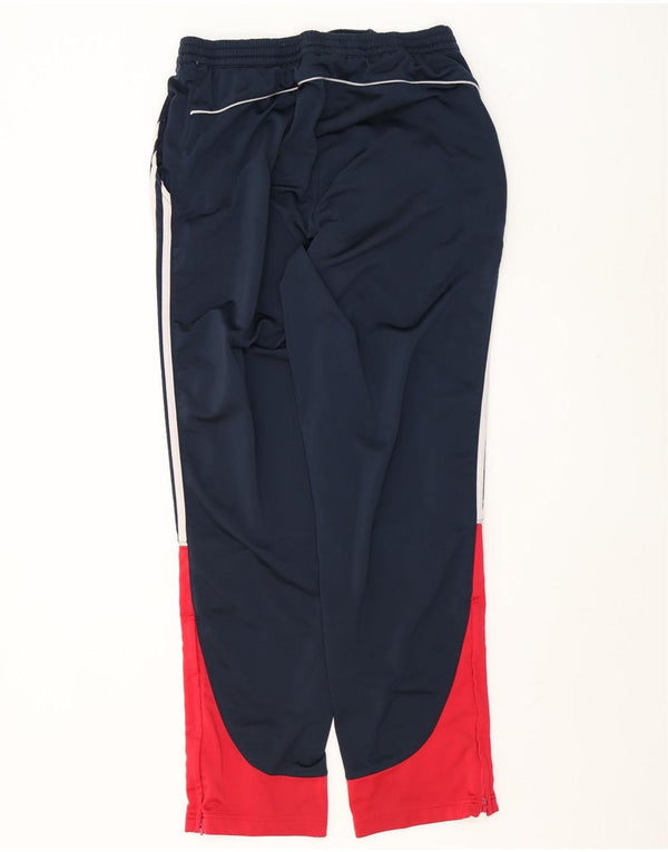 Adidas Træningsdragt til mænd Joggers UK 44/46 Large Navy Blue Colourblock