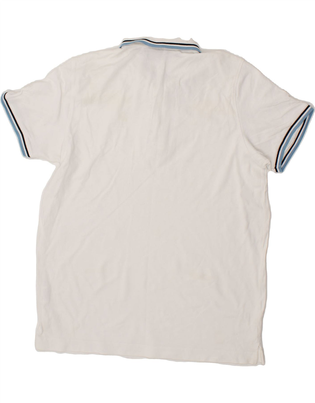 LOTTO Mens Polo Shirt XL White Cotton Vintage Lotto and Second-Hand Lotto from Messina Hembry 