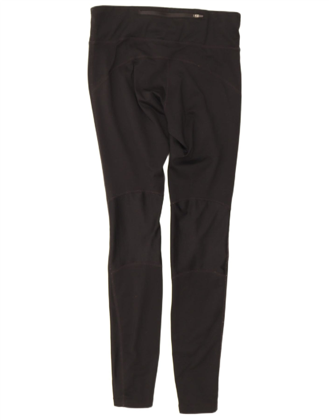 Nike Dame Dri Fit Leggings UK 8 Small Black Polyester