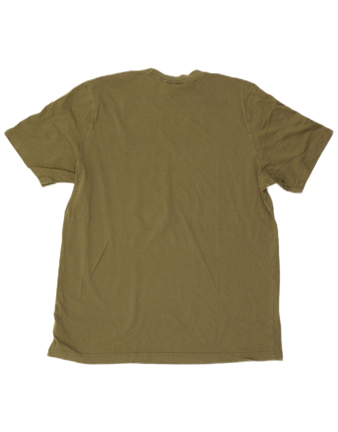 Adidas Herre T-Shirt Top Medium Khaki Bomuld