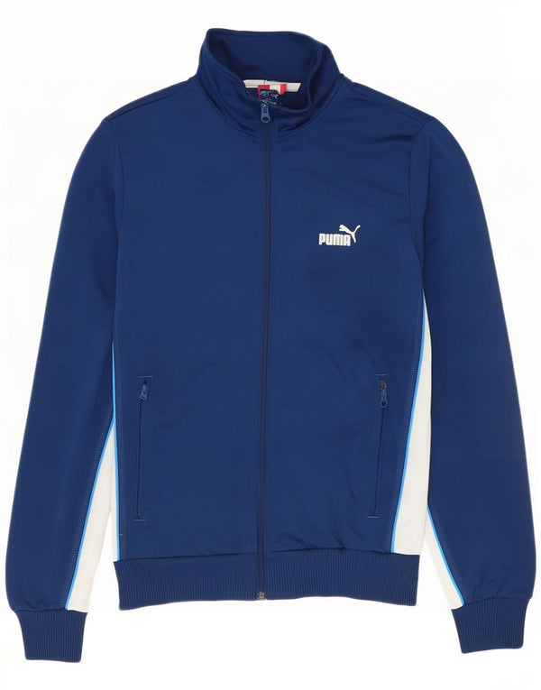 Puma Træningsdragt til mænd Topjakke Medium Blue Colourblock Polyester
