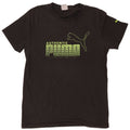 PUMA Grafisk T-shirt til mænd, medium sort