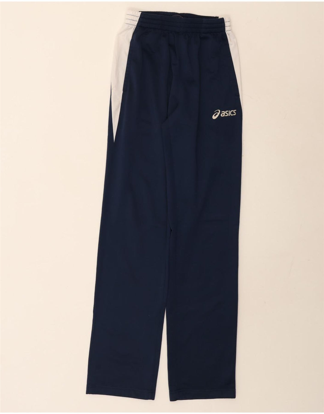 Asics træningsdragt bukser til kvinder UK 12 Medium Navy Blue Colourblock