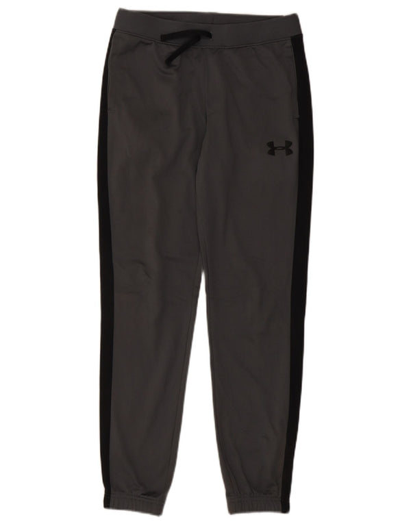 Under Armour Boys Træningsdragt Bukser Joggers 11-12 år Large Grå