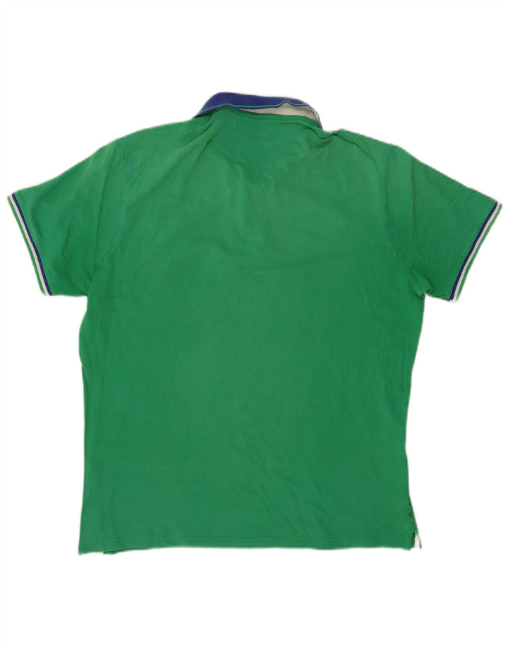 Champion herre poloskjorte 2XL grøn bomuld
