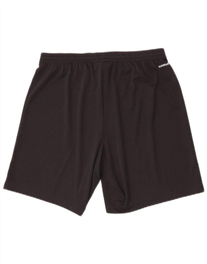 Adidas Sportshorts til mænd, store sorte polyester