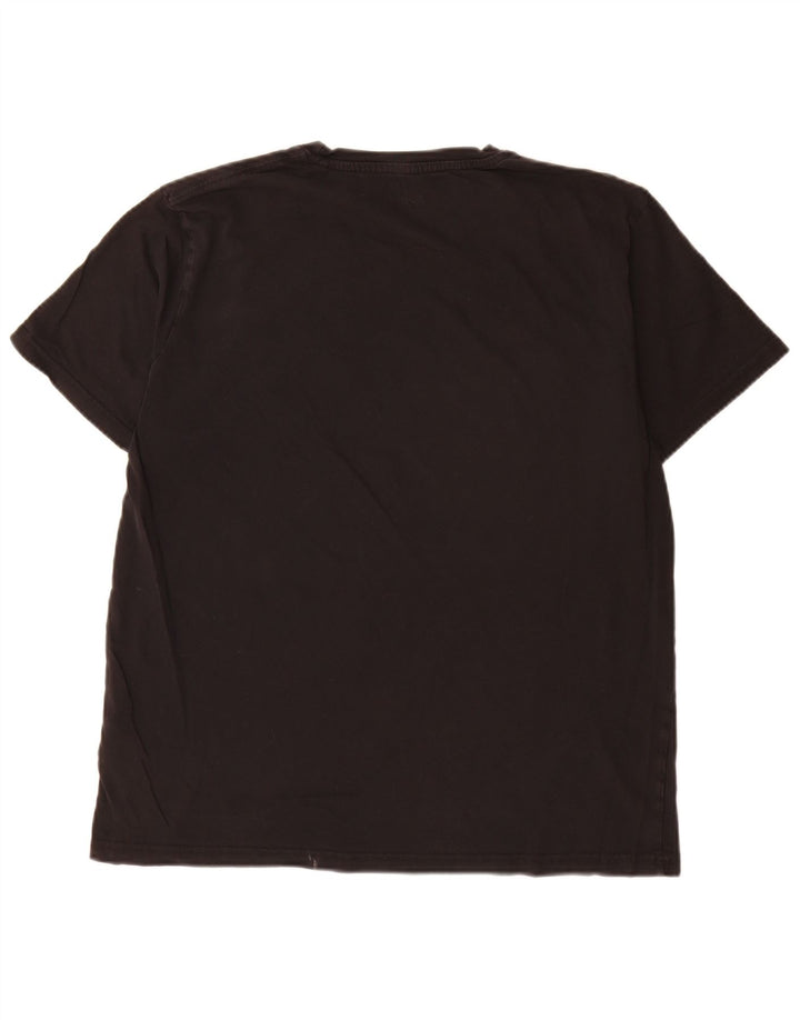 Alpha Industries Herre T-Shirt Top Stor Sort