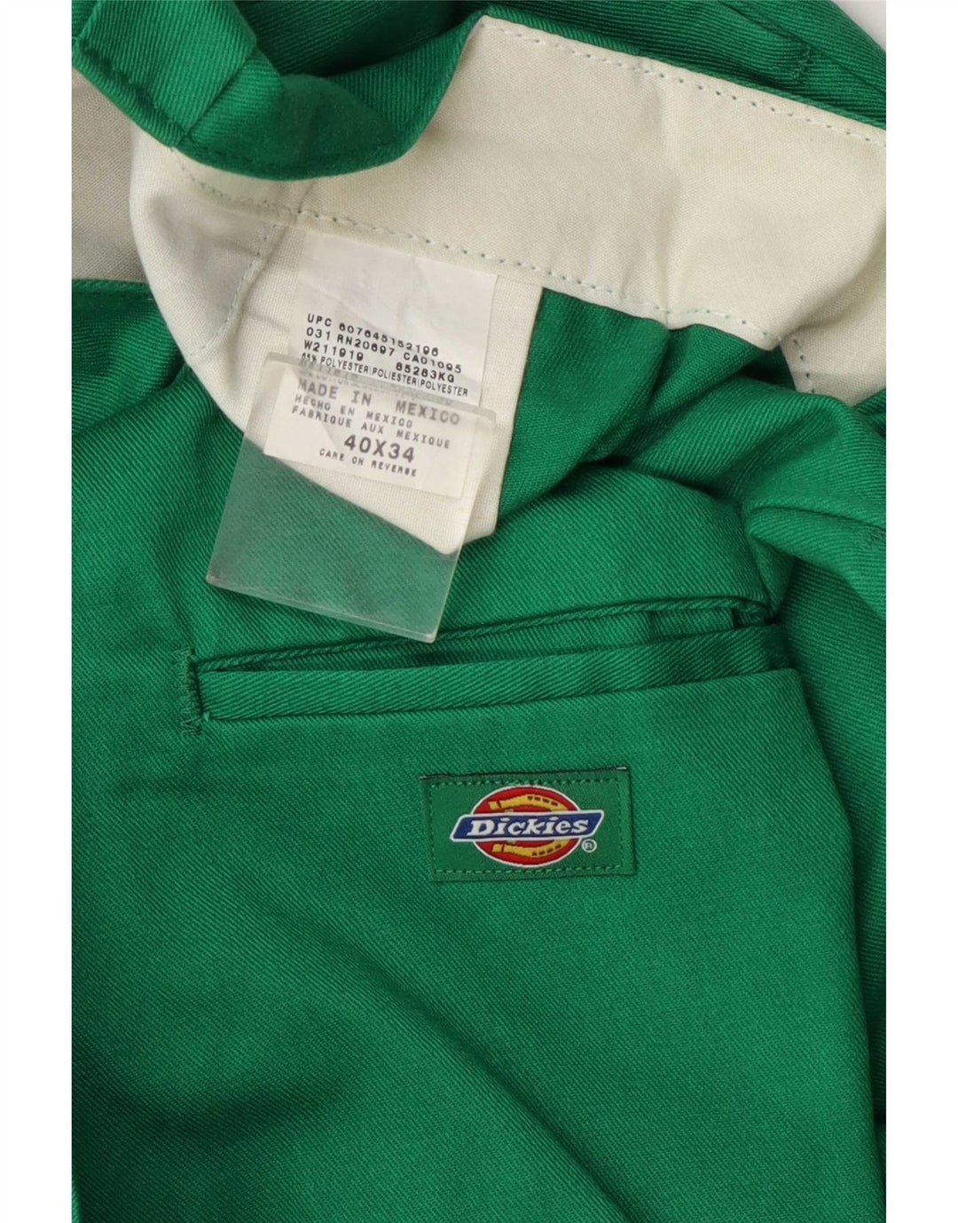 Dickies Herre Cargo Shorts W40 XL Grøn Polyester