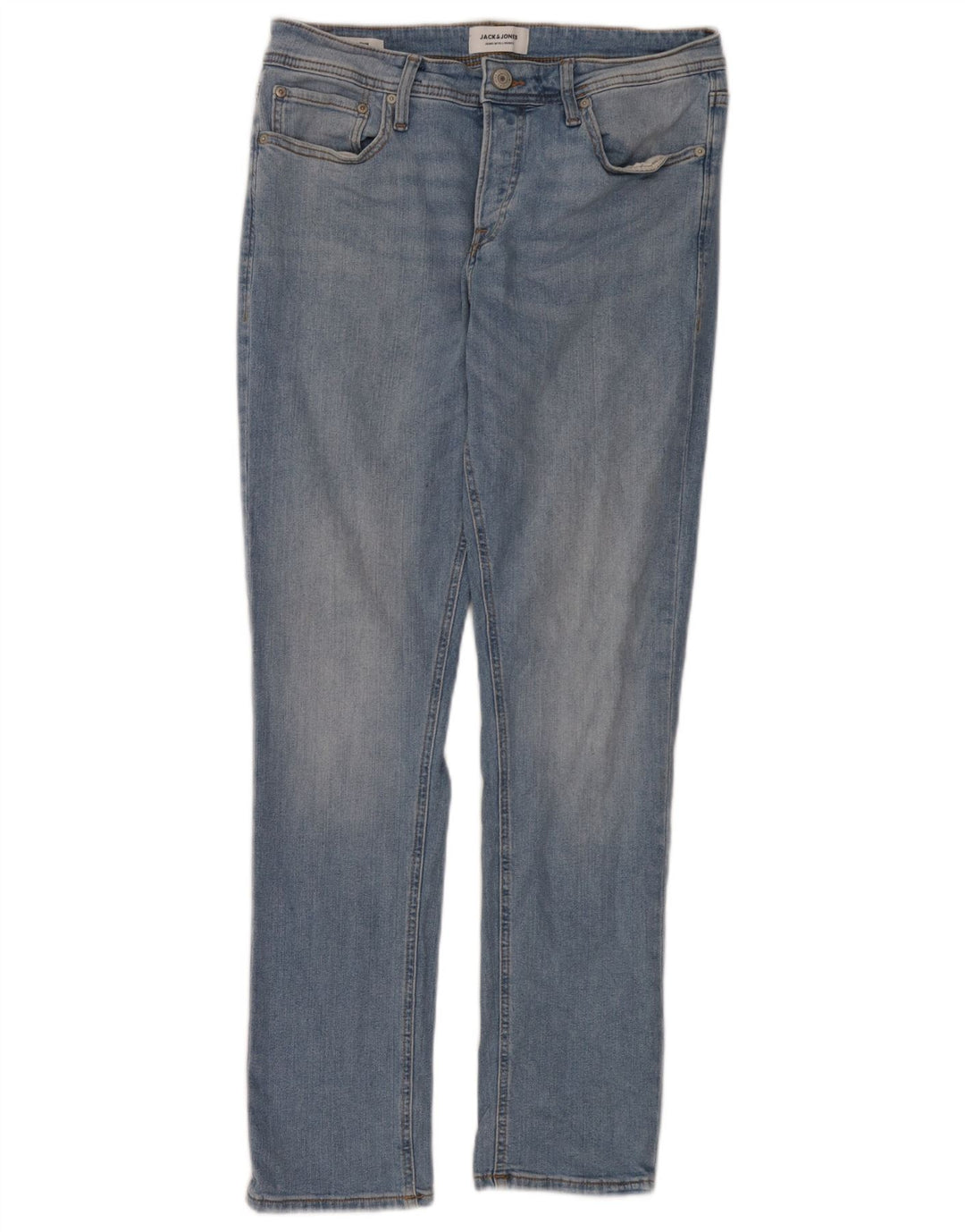 Jack & Jones Dame Slim Jeans W32 L32 Blå Bomuld