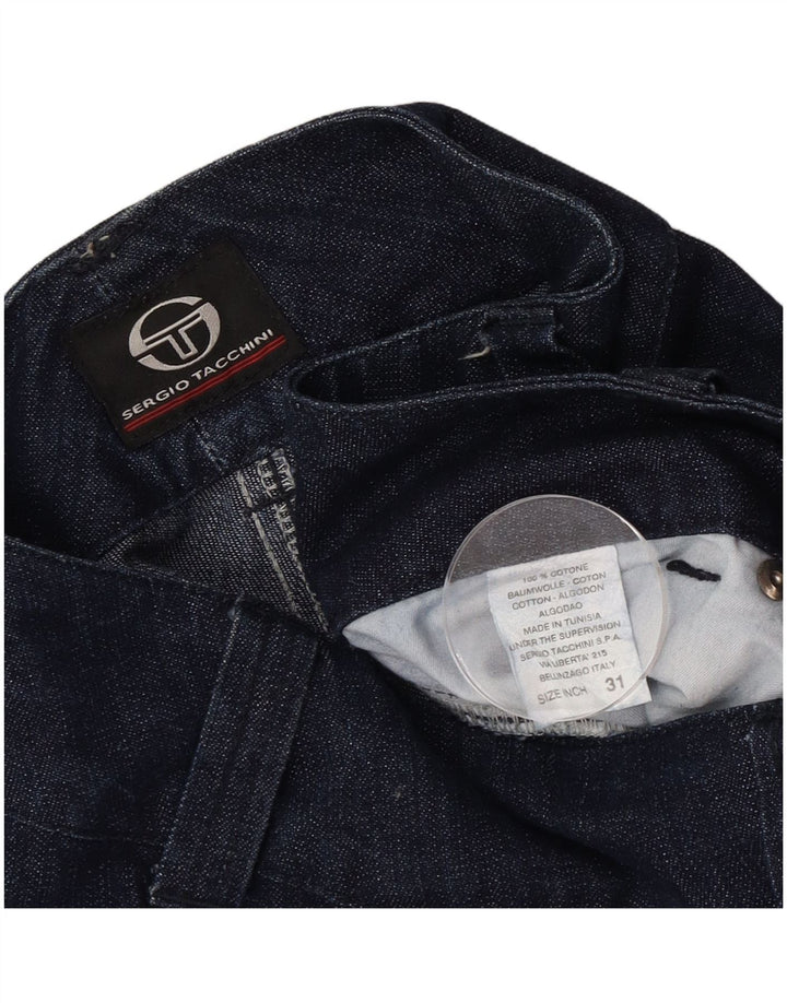 Sergio Tacchini Lige jeans til kvinder W31 L30 Marineblå bomuld