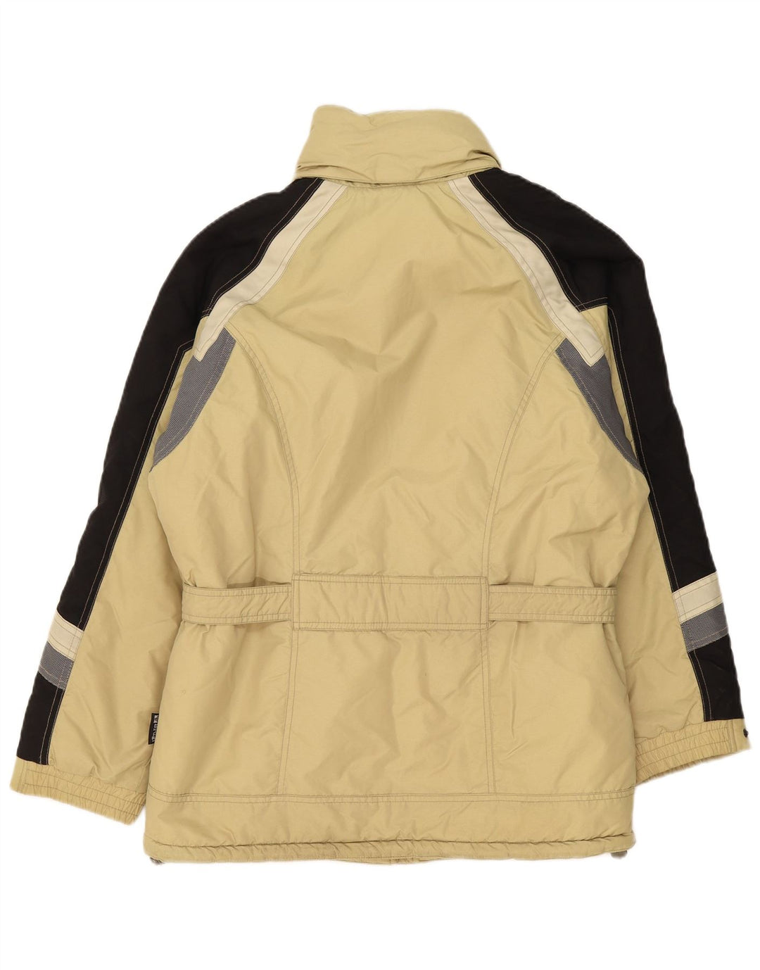 Brugi Dame Oversized Skijakke IT 44 Medium Beige Colourblock Polyamid