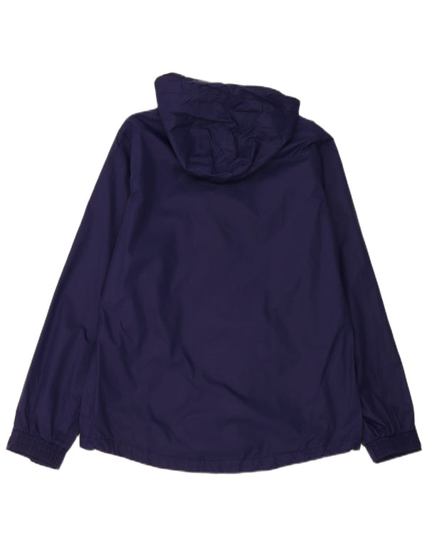 Mountain Warehouse Dame Regnjakke med hætte UK 12 Medium Navy Blue