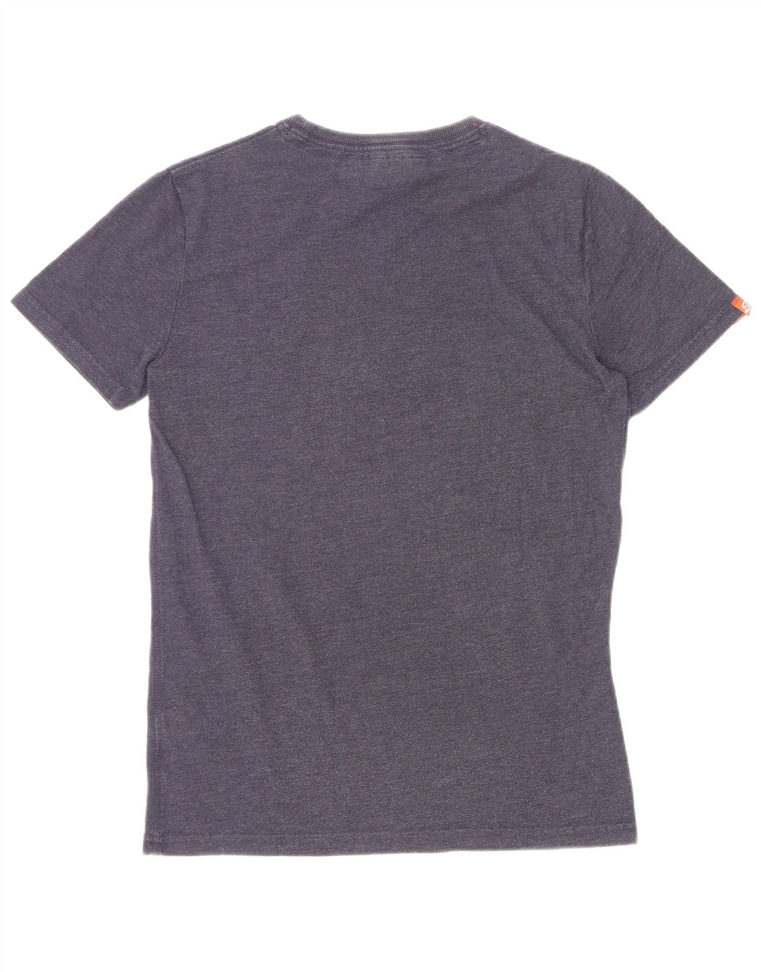 Superdry Grafisk T-shirt top til mænd, lille marineblå bomuld