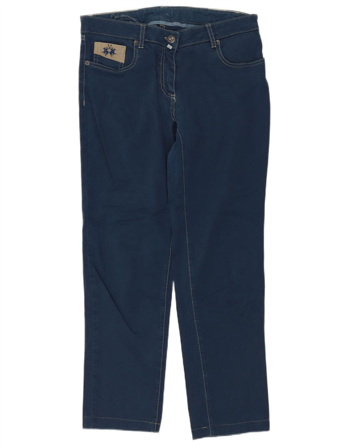 La Martina lige jeans til kvinder W30 L27 blå bomuld