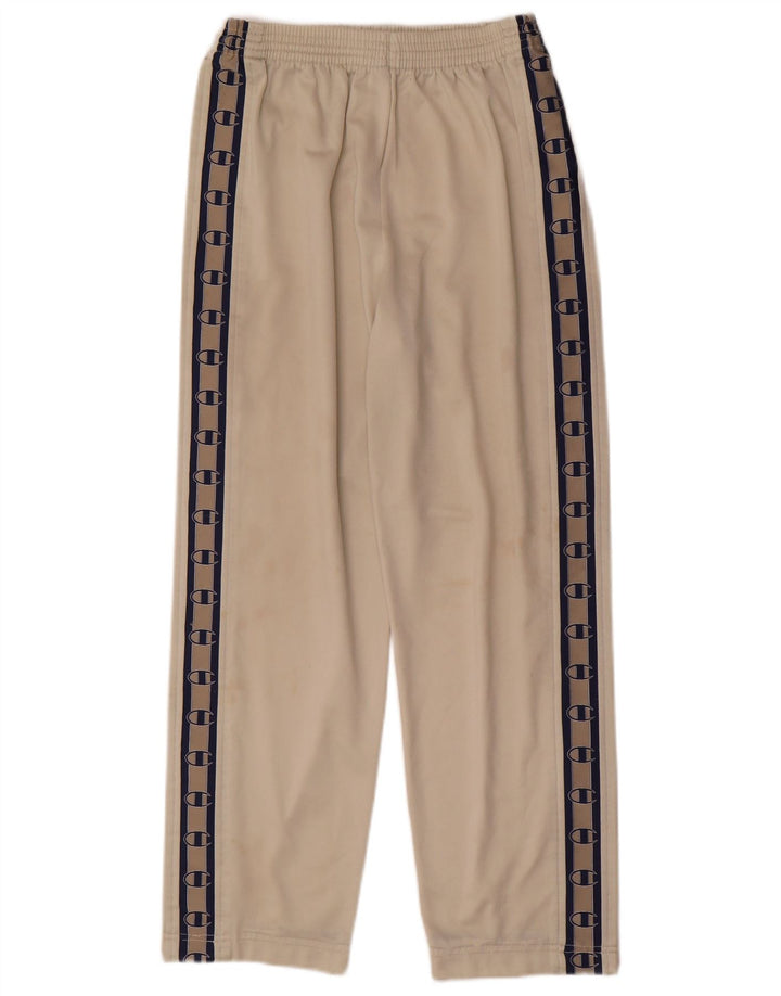 CHAMPION Dame grafisk træningsdragt Bukser UK 16 store beige stribede