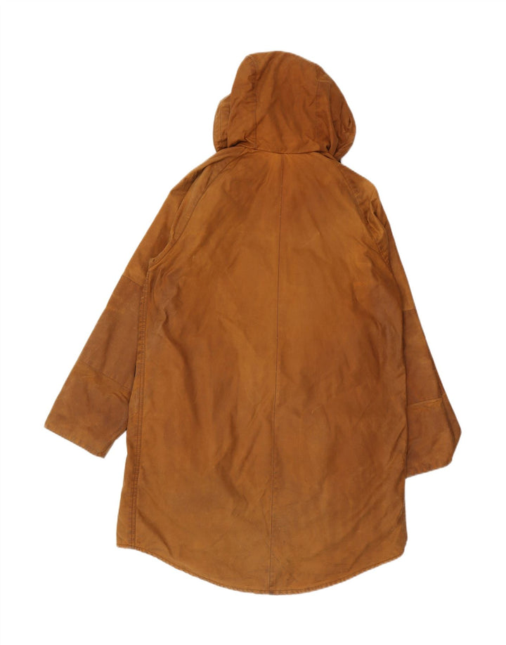 Barbour Herre Longshoreman Hættetrøje Vokset jakke UK 36 Small Brown