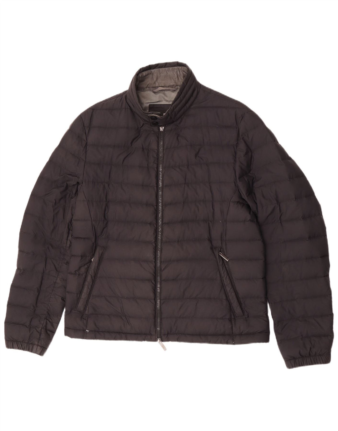 Hugo Boss Herre Polstret Jakke EU 50 Stor Sort Polyamid