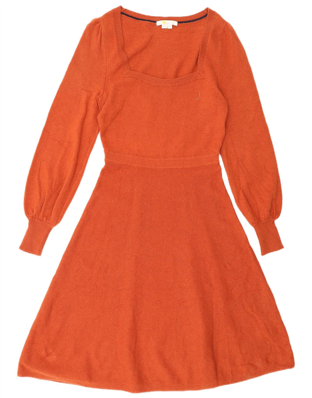 BODEN Dame Jumper Dress UK 10 Lille Orange Polyamid