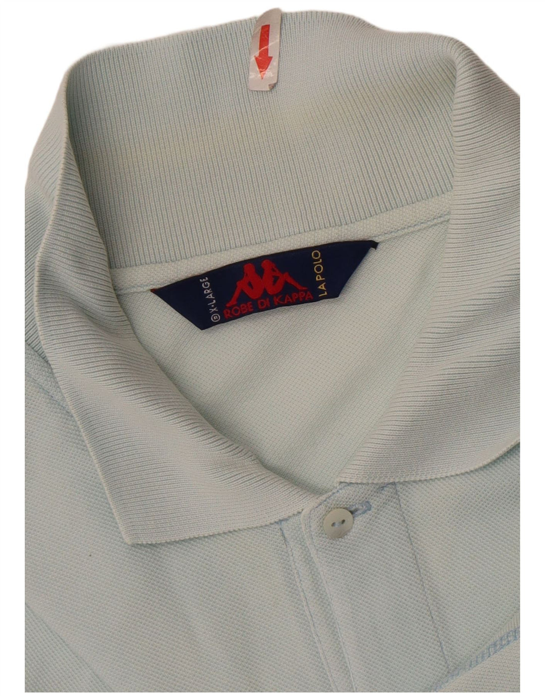 Kappa herre poloshirt XL blå bomuld