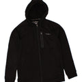 EDDIE BAUER Mens Zip Hoodie Sweater Small Black Polyester Vintage Eddie Bauer and Second-Hand Eddie Bauer from Messina Hembry 